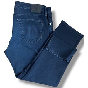 AG Adriano Goldschmied Graduate Tailored Leg Jeans Mens Indigo Blue Denim 40x32